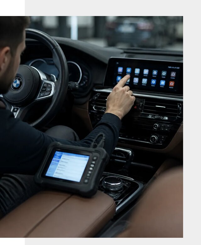 Установка приложений и мультимедиа сервисов BMW в Боре