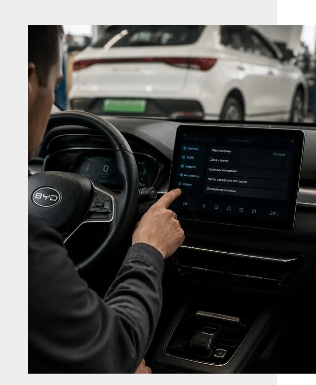 Русификация BYD E2 в Боре от 15481 р. | ФастМобиль-Бор под ключ