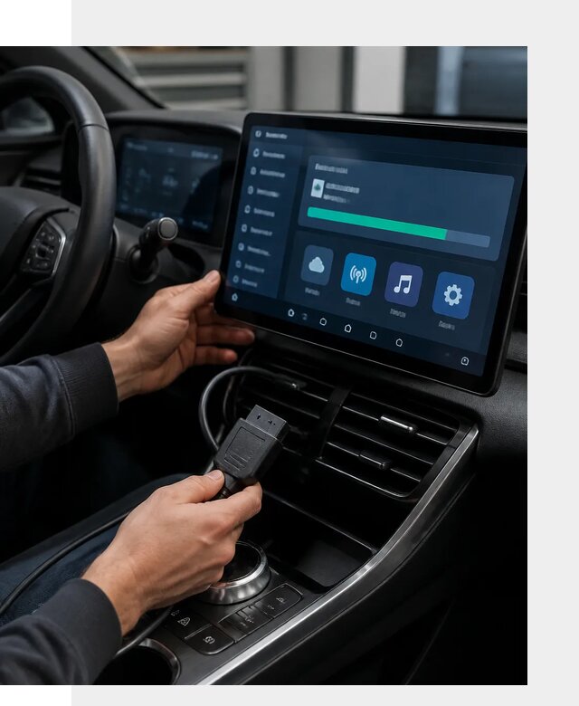 Установка приложений BYD для автомобиля под ключ в Боре