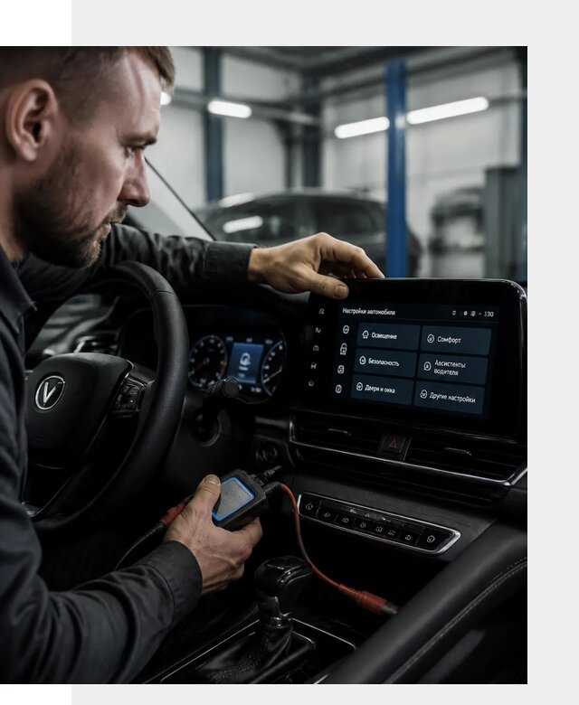 Русификация Changan CS55 и мультимедиа под ключ в Боре