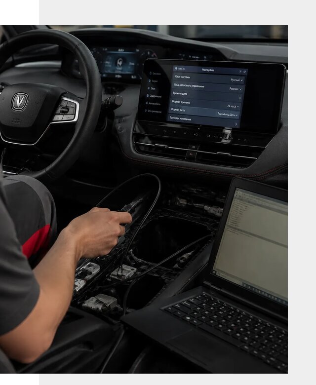 Русификация автомобиля Changan UNI-K под ключ в Боре