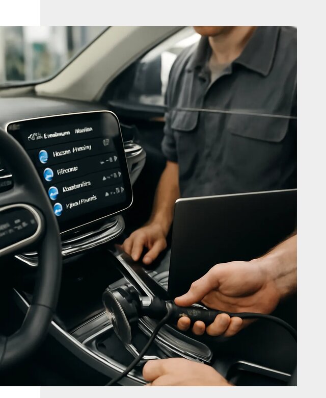 Установка приложений Geely для мультимедиа автомобиля в Боре