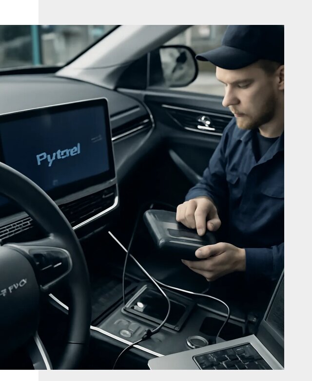 Русификация автомобилей Jetour с адаптацией меню в Боре