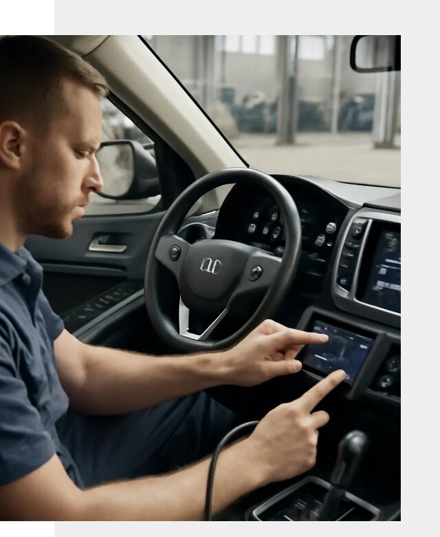 Русификация автомобилей SsangYong под ключ в Боре