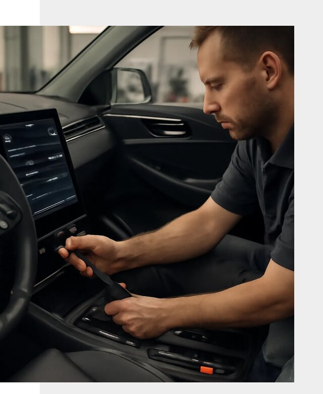 Восстановление автомобиля после русификации в Боре