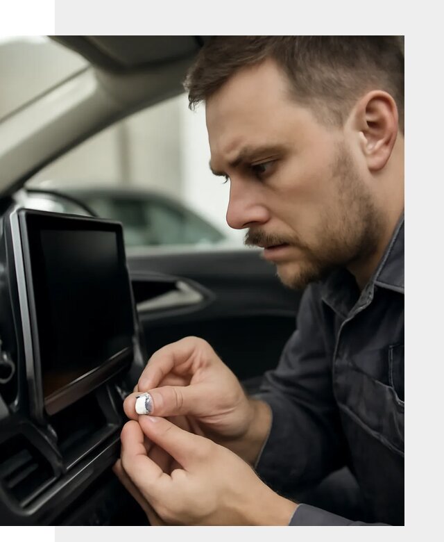 Установка SIM карты в авто для мультимедиа в Боре