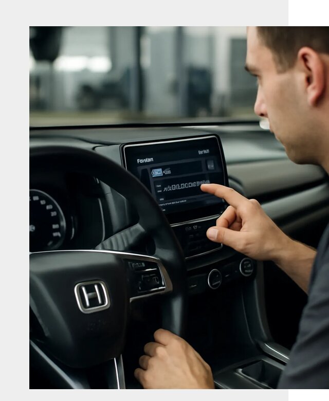 Русификация панели приборов Honda в Боре по цене 5195 ФастМобиль-Бор