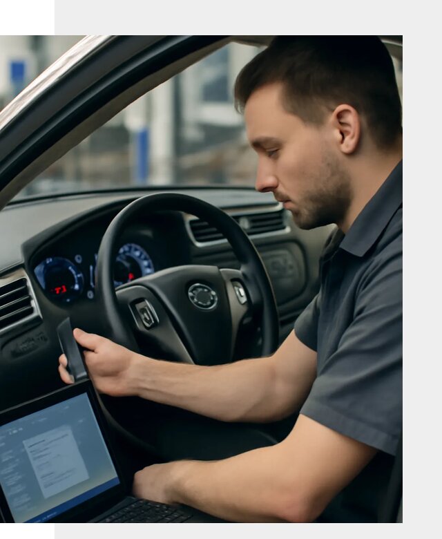 Русификация приборной панели Nissan для авто в Боре